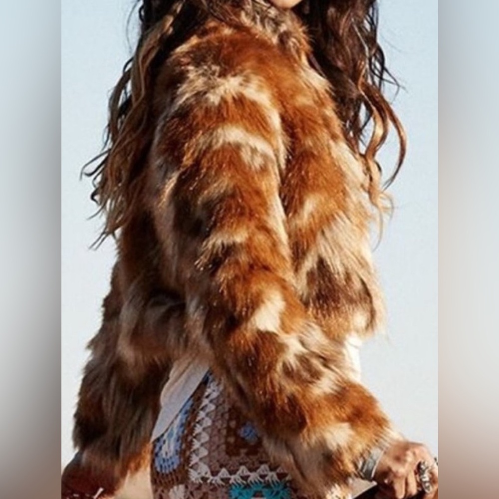 Nomad fur cropped coat
